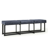 Classic Home Calvin Narrow Bench Nightfall Blue Model 53001935